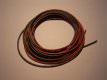 0,75mm cable ultraflexible red+black