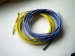 1,0mm² hochflexibles Kabelset gelb+blau