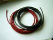 1,0mm² cable ultraflexible red+black